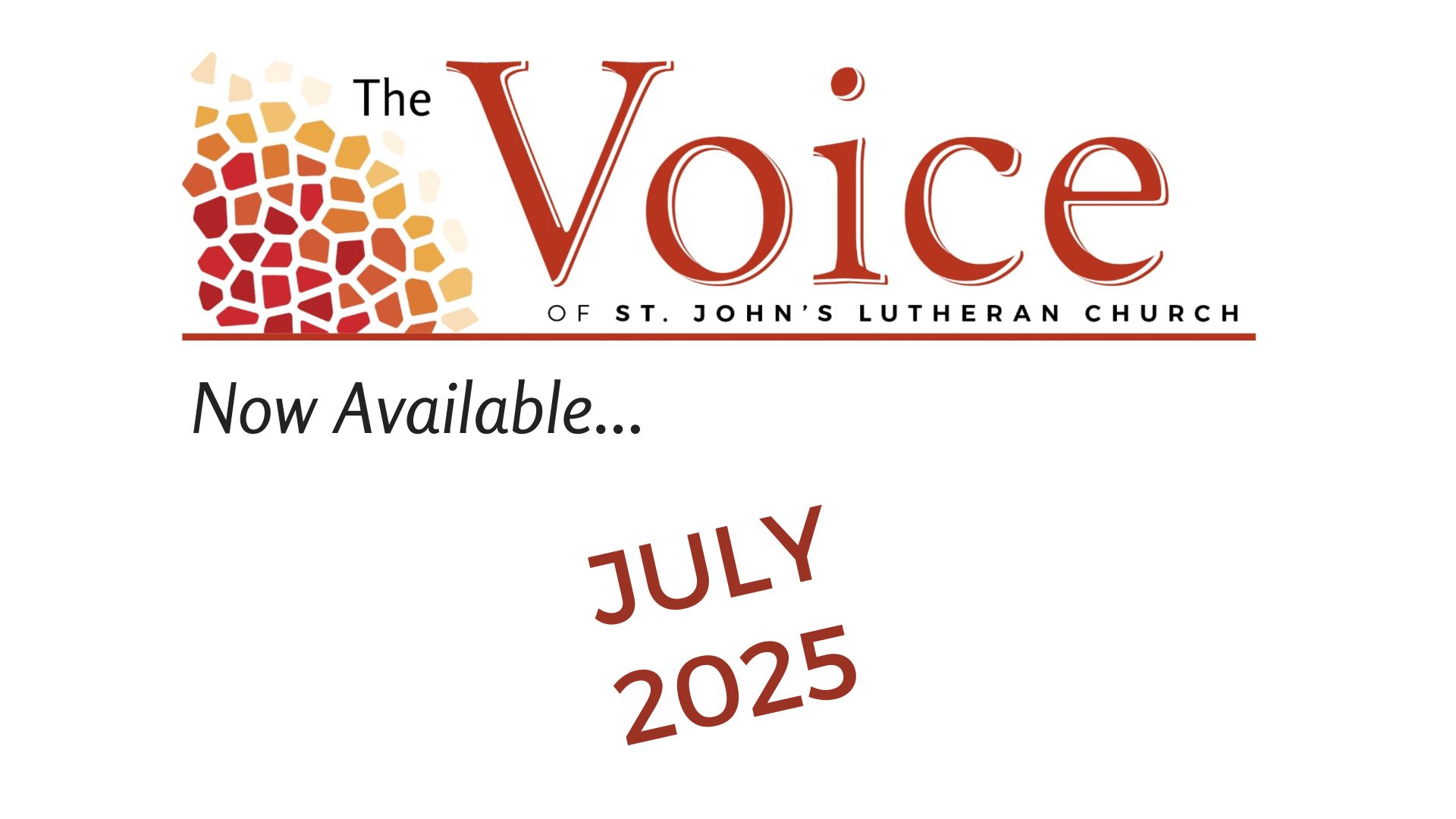The July 2025 Edition of The Voice is Now Available – St. John’s ...
